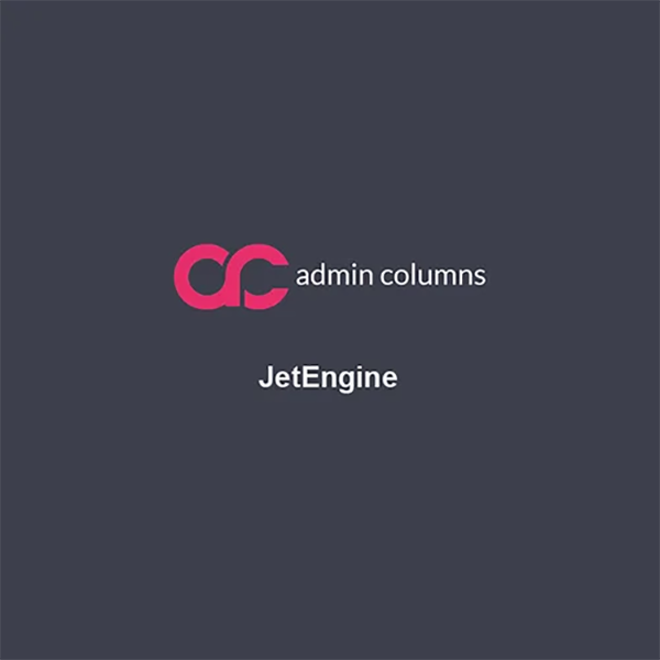 Admin Columns Pro Jet Engine Add-On